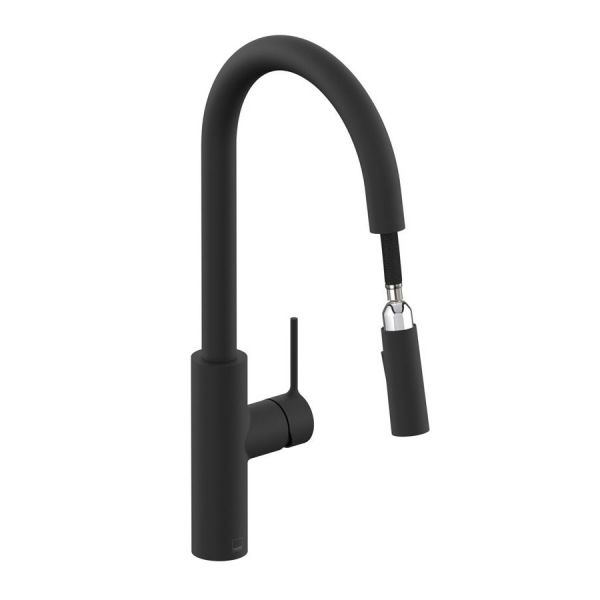 Vado Safari Matt Black Sink Mixer Tap #2