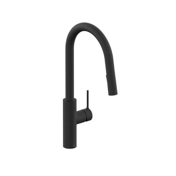 Vado Safari Matt Black Sink Mixer Tap