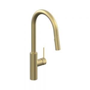 Vado Safari Satin Brass Sink Mixer Tap