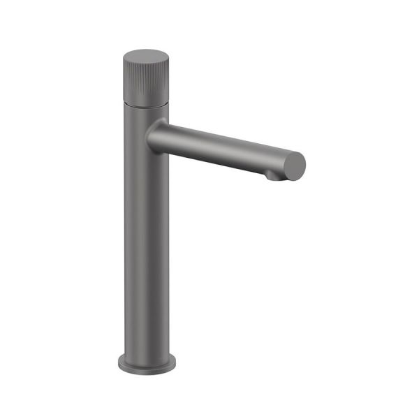Vado Safari Leverless Pewter Tall Basin Mixer Tap