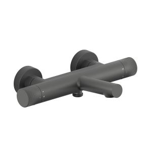 Vado Safari Pewter Leverless Wall Mounted Thermostatic Bath Shower Mixer Tap
