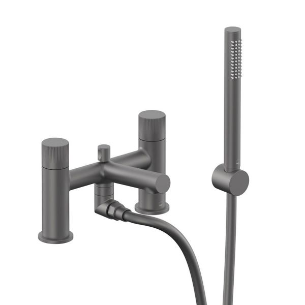 Vado Safari Pewter Leverless Bath Shower Mixer Tap