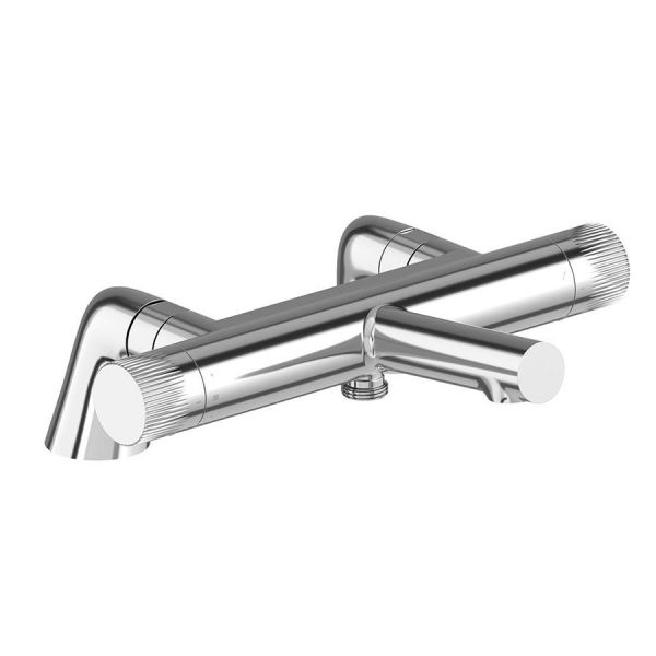 Vado Safari Chrome Leverless Thermostatic Bath Shower Mixer Tap