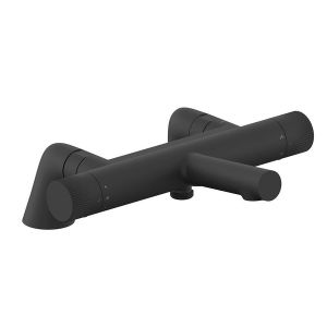 Vado Safari Matt Black Leverless Thermostatic Bath Shower Mixer Tap