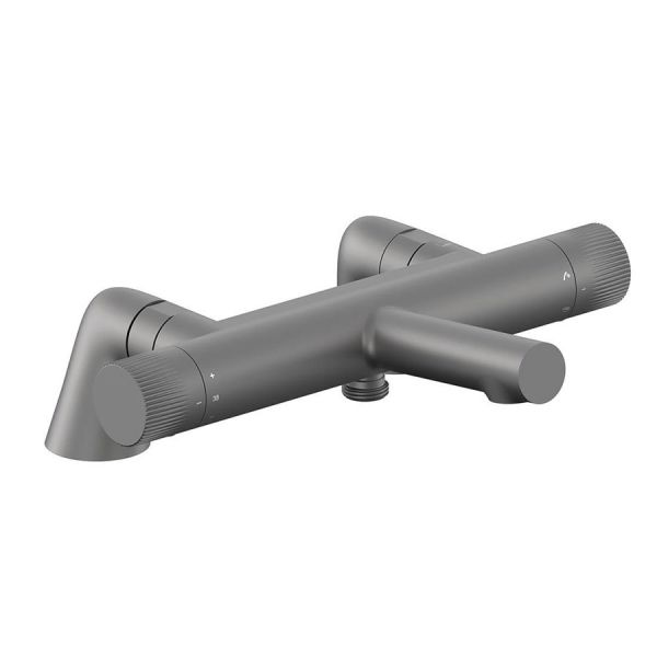 Vado Safari Pewter Leverless Thermostatic Bath Shower Mixer Tap