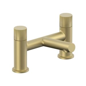 Vado Safari Leverless Satin Brass Bath Filler Tap