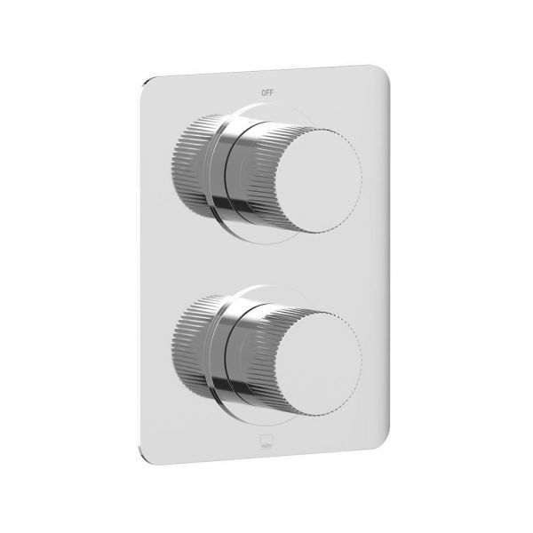 Vado Safari Chrome One Outlet Leverless Concealed Thermostatic Shower Valve