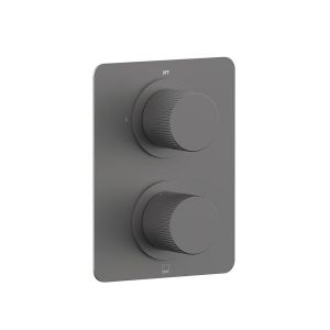 Vado Safari Pewter One Outlet Leverless Concealed Thermostatic Shower Valve