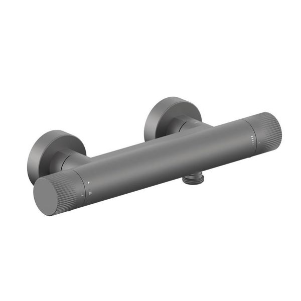 Vado Safari Pewter Leverless Exposed Thermostatic Shower Valve