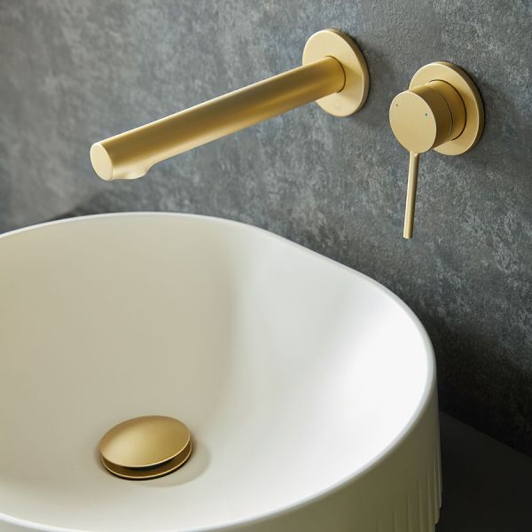 Vado Safari Fluted Arctic White Oval Countertop Basin 430 x 350mm #3