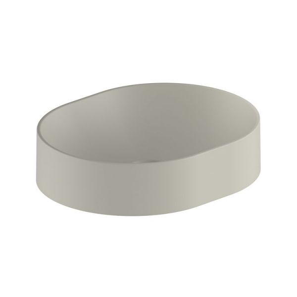 Vado Safari Cashmere Oval Countertop Basin 430 x 350mm