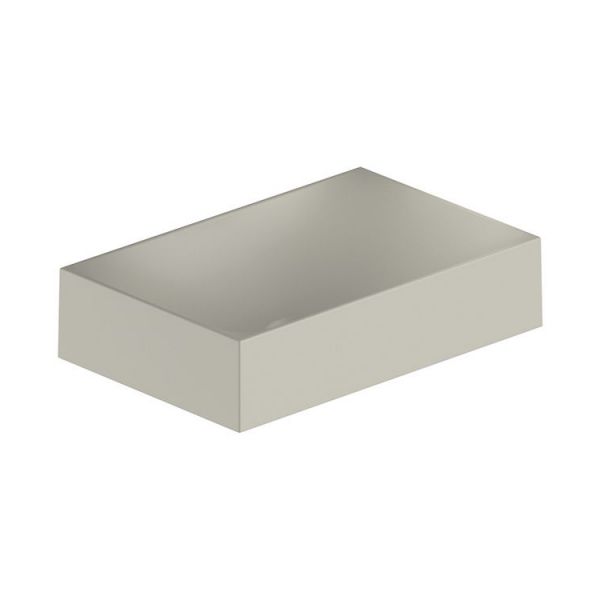 Vado Safari Cashmere Rectangular Countertop Basin 430 x 280mm
