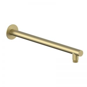Vado Safari Satin Brass 400mm Wall Mounted Arm