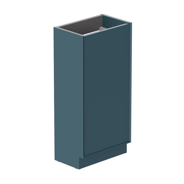 Vado Safari Floor Mounted Atlantic Blue Vanity Unit 400mm Left Pull
