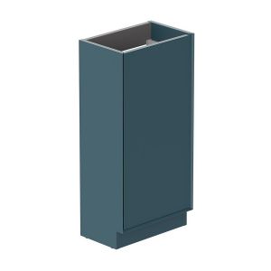 Vado Safari Floor Mounted Atlantic Blue Vanity Unit 400mm Left Pull