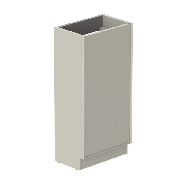 Vado Safari Floor Mounted Cashmere Vanity Unit 400mm Left Pull