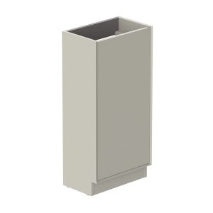 Vado Safari Floor Mounted Cashmere Vanity Unit 400mm Left Pull