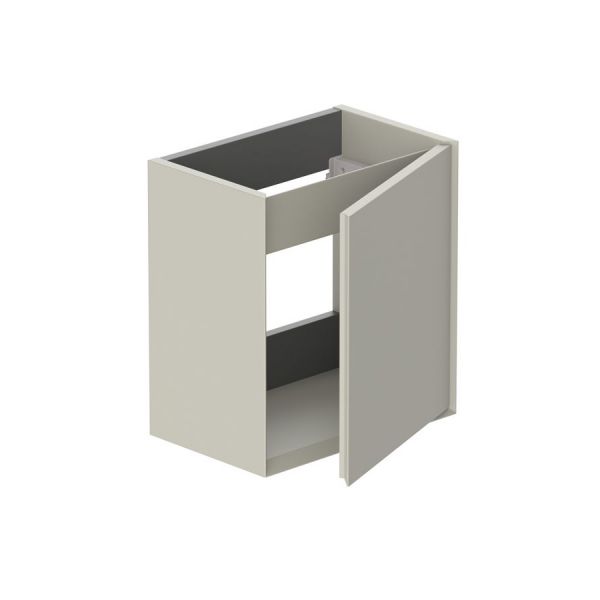 Vado Safari Wall Hung Cashmere Vanity Unit 400mm Left Pull #2