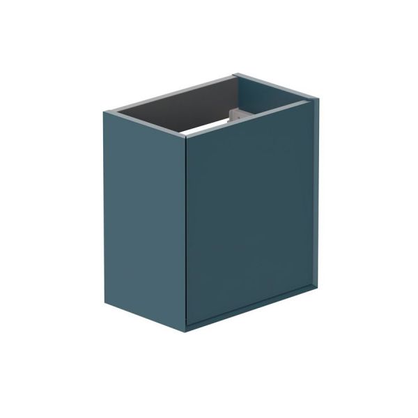 Vado Safari Wall Hung Atlantic Blue Vanity Unit 400mm Right Pull
