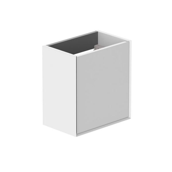 Vado Safari Wall Hung Arctic White Vanity Unit 400mm Right Pull
