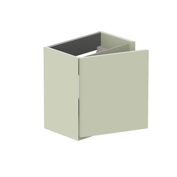 Vado Safari Wall Hung Sage Green Vanity Unit 400mm Right Pull #2