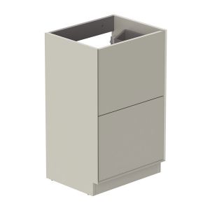 Vado Safari Floor Mounted Cashmere Vanity Unit 500mm