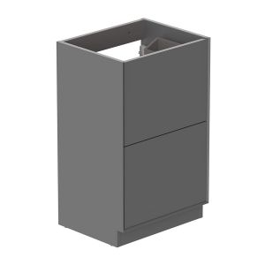 Vado Safari Floor Mounted Charcoal Grey Vanity Unit 500mm