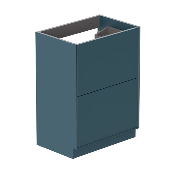 Vado Safari Floor Mounted Atlantic Blue Vanity Unit 600mm