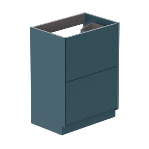 Vado Safari Floor Mounted Atlantic Blue Vanity Unit 600mm