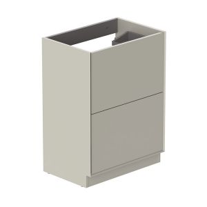 Vado Safari Floor Mounted Cashmere Vanity Unit 600mm