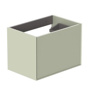 Vado Safari Wall Hung Sage Green Vanity Unit 600mm