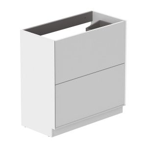 Vado Safari Floor Mounted Arctic White Vanity Unit 800mm