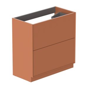 Vado Safari Floor Mounted Terracotta Vanity Unit 800mm
