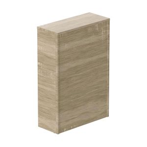 Vado Safari Natural Oak Back to Wall WC Unit 600mm