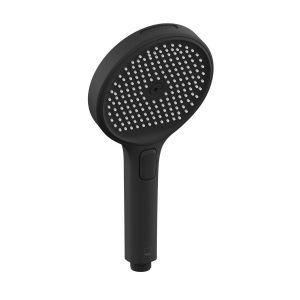 Vado Safari Matt Black Multi Function Round Handset