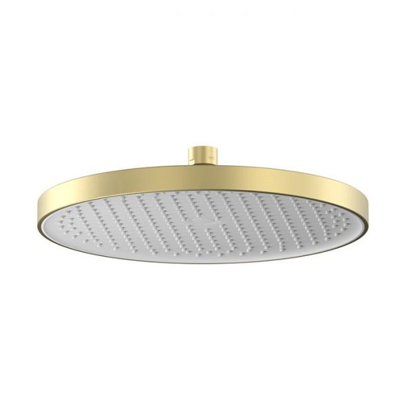 Vado Safari Satin Brass 260mm Round Shower Head