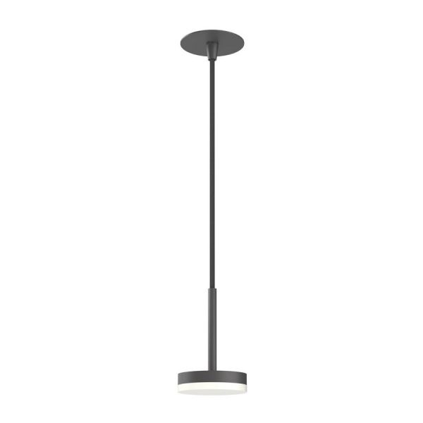 Vado Safari Pewter 500 x 700mm LED Rectangular Bathroom Mirror and Disc Style Pendant Lights Package #2