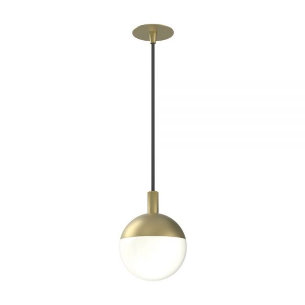 Vado Safari Satin Brass 500 x 700mm LED Rectangular Bathroom Mirror and Pendant Lights Package #2
