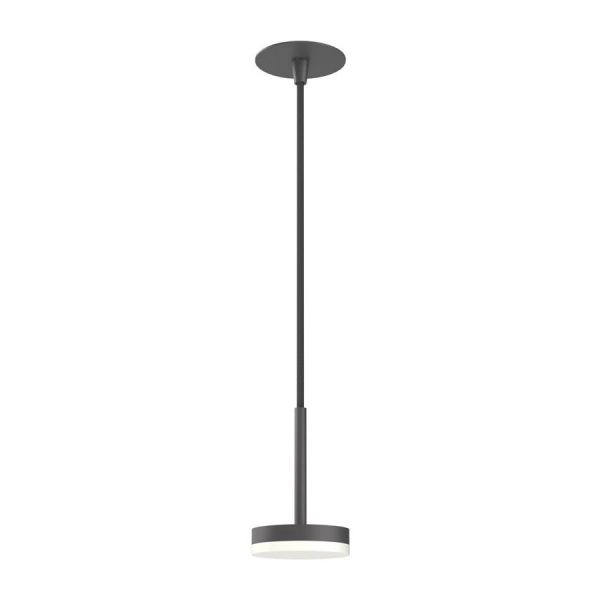 Vado Safari Pewter 600 x 800mm LED Rectangular Bathroom Mirror and Disc Style Pendant Lights Package #2