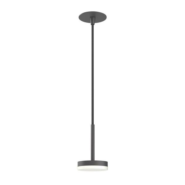 Vado Safari Pewter 800 x 600mm LED Landscape Rectangular Bathroom Mirror and Disc Style Pendant Lights Package #2