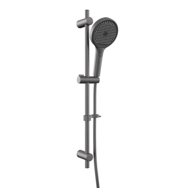 Vado Safari Pewter Multi Functional Slide Rail Shower Kit