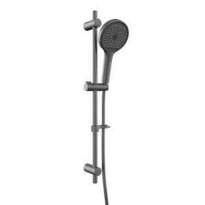Vado Safari Pewter Multi Functional Slide Rail Shower Kit