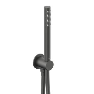 Vado Safari Pewter Round Single Function Handset Shower Kit