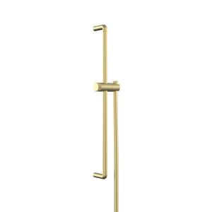 Vado Safari Satin Brass Leverless Slide Rail and Hose