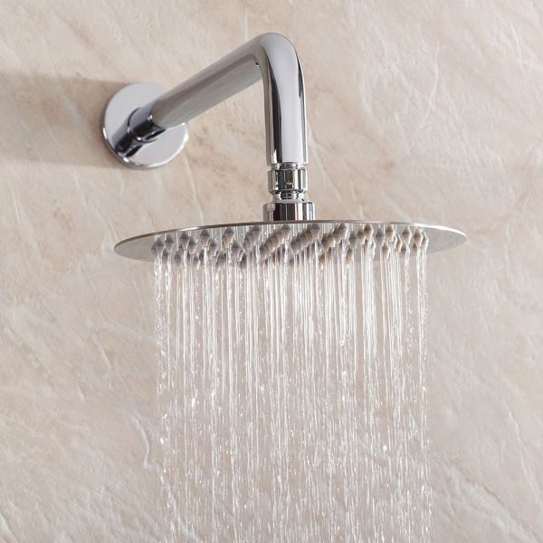 Bristan Saffron Chrome 2 Outlet Shower Pack with Overhead Shower and Handset #4