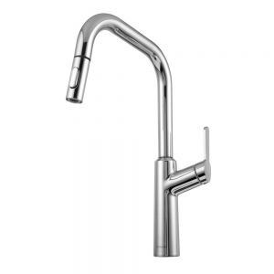Clearwater Santor Single Lever Chrome Pull Out Monobloc Kitchen Sink Mixer Tap