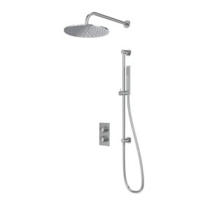 Tavistock Cohort Chrome Concealed Thermostatic Two Outlet Shower Kit