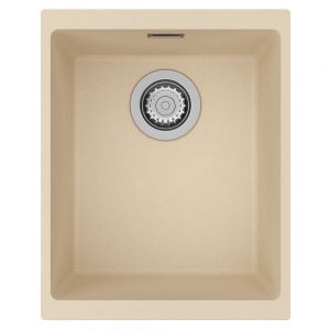 Clearwater Siena 1 One Bowl Undermount Moonstone Granite Kitchen Sink 370 x 460