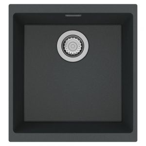 Clearwater Siena 1 One Bowl Undermount Basalt Granite Kitchen Sink 430 x 460