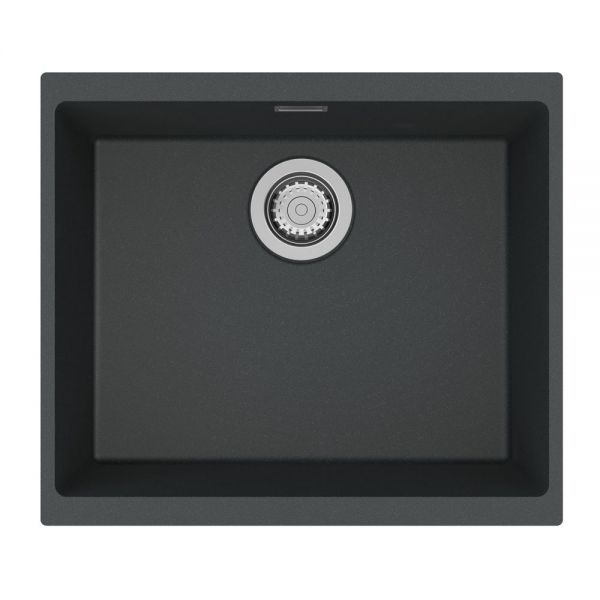 Clearwater Siena 1 One Bowl Undermount Basalt Granite Kitchen Sink 530 x 460